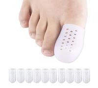 TSUWNO 10 copri alluce in silicone, protezione contro calli e vesciche, prevenzione formazione calli, protezione dell'alluce e delle unghie.