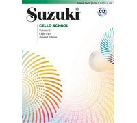 Tsuyoshi Tsutsumi Suzuki Cello School 3 (Revised) (Mixed Media Product)