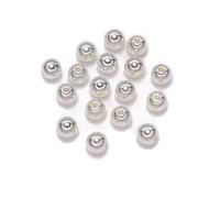 TSWNG Perline per gioielli, 100-800 pezzi, 3-12 mm, perforate, comode da usare, leggere ma robuste, in plastica, utilizzate per una varietà di gioielli, abbigliamento e progetti artigianali, ecc