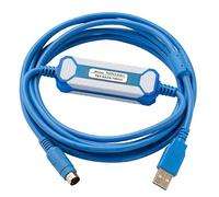 TSXPCX3030-C for TWIDO Series PLC Programming Cable Upload and Download Data Gold Plated (Blue 3m)