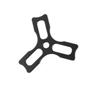 Tsynapter Disco fisso triangolare interno albero centrale triangolare accessorio disco fisso per braccio di estensione treppiede di visualizzazione stabile