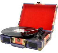 TT-43 BT/USB/SD/AX, Valigetta Giradischi 33/45/78 Giri Portatile Con Bluetooth E