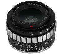 TT Artisan 23 mm F/1.4 APS-C - Connettore Fuji X Mount Silver Obiettivo grandangolare manuale per fotocamere mirrorless