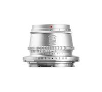 TT Artisan 35 mm F1.4 APS-C - Connettore obiettivo Fuji X Mount Silver con messa a fuoco manuale, argento