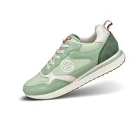 TT bagatt Scarpe da ginnastica basse da donna, con lacci, Light Green Silver 7281, 37 EU
