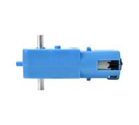 TT deceleration electronic starter DC6V intelligent four-wheel drive robot single-axis dual-axis metal gear blue DC electronic starter dc electronic starter NWPNLXEA(Single exit shaft)