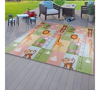 Tappeto Da Gioco Cameretta Reversibile Pieghevole Motivo Animale Numeri