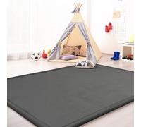 Tappeto Gattonamento Cameretta Bambina Bambino Soft Antiscivolo Monocromatico