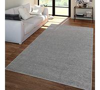 Tappeto Salotto Pelo Corto Design Monocolore Moderno E Senza Tempo, Colore:Antracite, Dimensione:80x250 cm