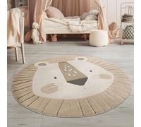 TT Home Tappeto Stanza Bambini Soft 3D Sole Moderno Peloso