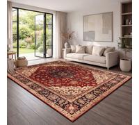 TT Home Tappeto Vintage Soggiorno Pelo Corto Classico Antiscivolo Resistente Mor