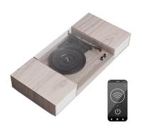 Auna TT-Play - Giradischi, 3 speed, 2x10W, BT, RCA-Out, a 3 velocità, Bluetooth