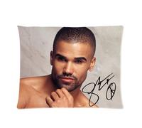 Tt-shop Soft Zippered Pillowcase Pillow case Cover 20*26 Inch (One Size) Minds Shemar Moore Signature Fashion Design