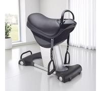 TT-YEC Attrezzatura Elettrica per Equitazione E Fitness, 5 velocità, capacità di Carico di 120 kg, Simulatore di Equitazione, con Display LCD, Base/Rulli Antiscivolo