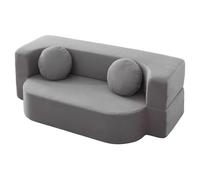 TT-YEC Divano Letto Matrimoniale Moderno Pieghevole con Poggiatesta E Supporto per Lo Schienale, Divano Compresso Senza Struttura, Velluto A Coste/Tessuto Intrecciato.,Corduroy 200cm b