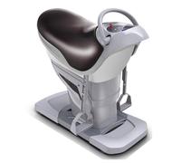 TT-YEC Macchina per Esercizi Addominali da Equitazione A 20 velocità, Macchina Elettrica per Equitazione, Macchina per Fitness con Simulazione 3D, Simulatore Equestre da 200 W,Grigio