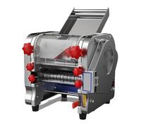 TT-YEC Macchina per Noodles Elettrica Completamente Automatica Commerciale da 1100 W, Spessore Noodles Regolabile da 0,1 A 20 Mm, Macchina per Noodles Freschi in Acciaio Inossidabile,A
