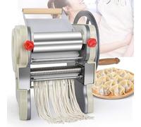 TT-YEC Macchina per Pasta Manuale Multifunzionale con Spessore Regolabile, Taglierina Elettrolitica da 2/4 Mm, Rullo per Pasta, Taglierina per Pasta in Metallo Resistente