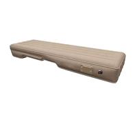 TT-YEC Materassino Gonfiabile Ispessito per Auto, Letto da Viaggio per SUV, con Pompa Ad Aria, Materasso Pieghevole da Campeggio per Guidatore/Passeggero, Colore Kaki