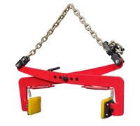TT-YEC Morsetto Di Sollevamento Per Lastre Di Granito A Catena, Utensile Per Sollevamento A Forbice Per Pietre Per Impieghi Gravosi, Catena Regolabile Per Trasporto Verticale,36 inches