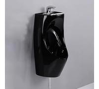 TT-YEC Orinatoio Commerciale in Ceramica per Adulti, Orinatoio Anti-Rovesciamento per Uomini, Orinatoio A Parete con Scarico, con Lavandino E Rubinetto.,Sensor Activated Flush d