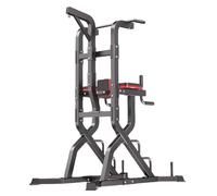 TT-YEC Pianto di Sabbia Verticale in Metallo Pesante, Immersioni con Ganci di Sabbiato, Stazione di Pull-Up in Acciaio, capacità di Carico di 450 kg, Palestra A Casa Multifunzionale