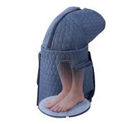 TT-YEC Pienabile Portatile Pieghevole, Secchio A Piedi Al Ginocchio, Dotato Di Pad Del Piede Massaggio, Borsa A Piedi Multifunzione, Piede Leggero E Salvaspazio,Blu