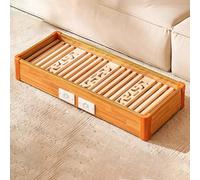 TT-YEC Riscaldatore per Gambe di Tavolo in Legno, Piccolo Scaldapiedi per Uso Domestico, Riscaldatore Elettrico Portatile Silenzioso, Controllo della Temperatura Continuo A 5 Livelli,L100×w40×h13cm