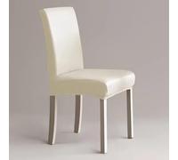 TT-YEC Set di 6 Fodere per Sedie Elasticizzate in Pelle PU, Set di Fodere per Sedie da Cucina con Schienale Alto, Fodera Protettiva per Tavolo da Pranzo E Sedia da Cucina,6 Piece Set c