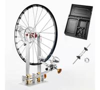 TT-YEC Supporto Pieghevole per La Riparazione delle Ruote della Bicicletta, Piattaforma per La Manutenzione E La Correzione delle Ruote della Bicicletta da 10-29 Pollici