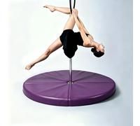 TT-YEC Tappetino Anticaduta in PU per Pole Dance, Pieghevole, Protettivo, Spesso 5 Cm, Portatile, Adatto per Lo Yoga A Casa,B l120cm/47.24in