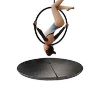 TT-YEC Tappetino Anticaduta per Pole Dance da 47,24-78,74 Pollici, in Schiuma EPE Spessa 10 Cm, Tappetino Protettivo per Sport di Danza A Casa,A l120cm/47.24in