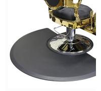 TT-YEC Tappetino Antiscivolo Per Sedia Da Barbiere Da Salone, Tappetino Per Sedia Da Barbiere Nero Extra Large, Tappetino Comfort Per Ufficio, Adatto Per Basi Rotonde E Quadrate,B