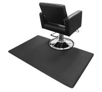 TT-YEC Tappetino Antiscivolo Per Sedia Da Barbiere Da Salone, Tappetino Per Sedia Da Barbiere Nero Extra Large, Tappetino Comfort Per Ufficio, Adatto Per Basi Rotonde E Quadrate,C