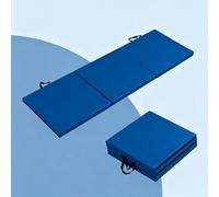 TT-YEC Tappetino da Ginnastica Pieghevole Multifunzionale per Equilibrio, Superficie Antiscivolo, Pavimento da Ballo Ispessito di 5 Cm, con Maniglia, Tappetino Fitness Ad Alto Rimbalzo,I