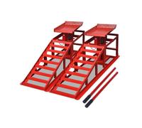 Tt2x Rampe Sollevamento Auto Con Martinetto Idraulico 2000 Altezza Regolabi Max
