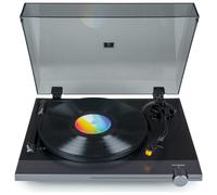 THOMSON TT700 - Platine vinyle premium 33 et 45 tours - Tete de lecture AT91 Audio Technica - Antiskating - Noire