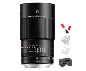TTartisan 100 mm F2.8 macro 2 X obiettivo a pieno formato con messa a fuoco manuale, compatibile con fotocamere Nikon F-mount D6 D5 Df D850 D810A D810 D780 D750 D610 ecc.