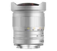 TTArtisan 11 mm f/2,8 Fisheye, argento (FF) Sony attacco FE