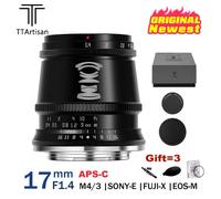 TTartisan 17mm F1.4 APS-C Wide Angle Manual Lens for X/E/Z/M43/L M4/3 MTF mount
