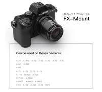 TTartisan 17mm F1.4 APS-C Wide Angle Manual Lens for X/E/Z/M43/L M4/3 MTF mount