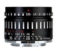 TTArtisan Obiettivo per fotocamere mirrorless con grande apertura F0.95 APS-C da 35 mm, con messa a fuoco manuale, compatibile con A5000, A6000, A6100, A6300, A6400, A6500, A6600, NEX-5, NEX-7