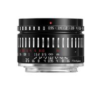 TTArtisan 35 mm f/0,95 per fotocamera Fujifilm attacco X = nero x argento =