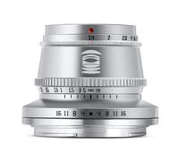 TTArtisan 35 mm f/1.4 per fotocamera attacco L (Leica SL, APS-C) = argento =