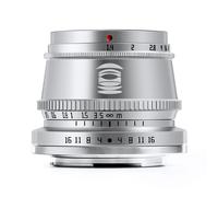 TTArtisan 35 mm f/1.4 per fotocamera Fujifilm attacco X = argento =