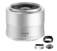 TTArtisan 35 mm f/1.8 II Lente autofocus con supporto APS-C per fotocamere ibride, solo per dispositivi con montatura NZ (ZFC Z50 Z5 Z6 Z6II Z7 Z7II Z9). (argento)
