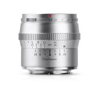 TTArtisan 50 mm f/1.2 per fotocamera Sony attacco E (Sony α, APS-C) = argento =