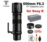 TTArtisan 500mm F6.3 Full Frame Telephoto Lens fr Sony E-mount Mirrorless Camera