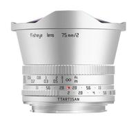 TTArtisan 7,5 mm f/2,0 Fisheye, argento MFT