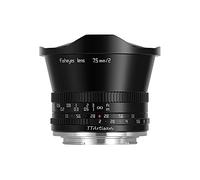 TTARTISAN 7,5 mm F2 APS-C Fisheye Obiettivo fotografico a fuoco manuale per Fuji X Mount (sin filtro ND)